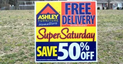 Coroplast sign